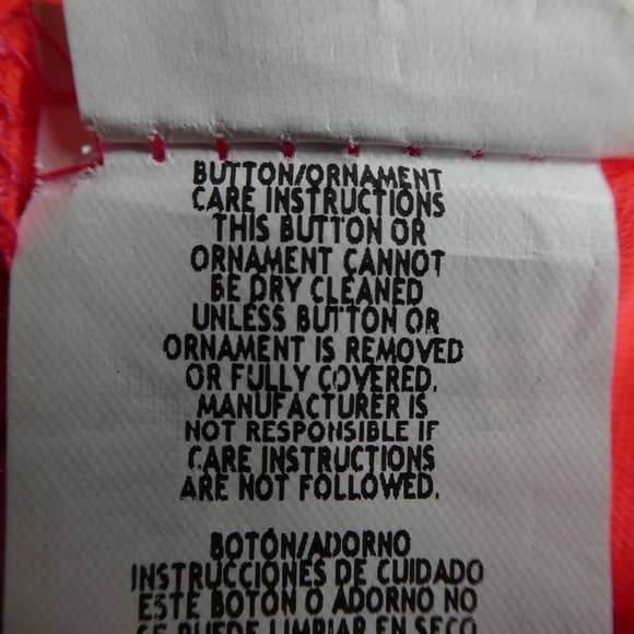 Cache Cocktail Dress Rhinestone Brooch Neon Red Ruched Padded Bra Zip Back USA 4 - Picture 15 of 15